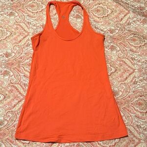 Lululemon Athletica Vibrant Orange Tank Top